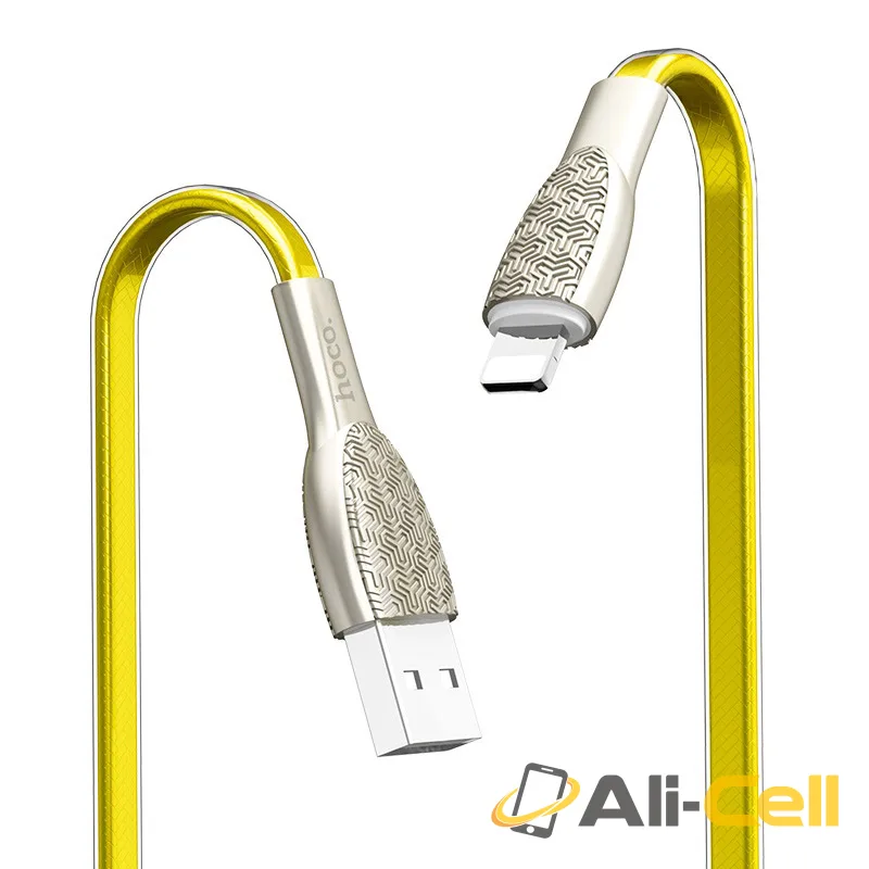 Cable USB to Lightning “U52 Bright” charging data sync (1.2m) — 3