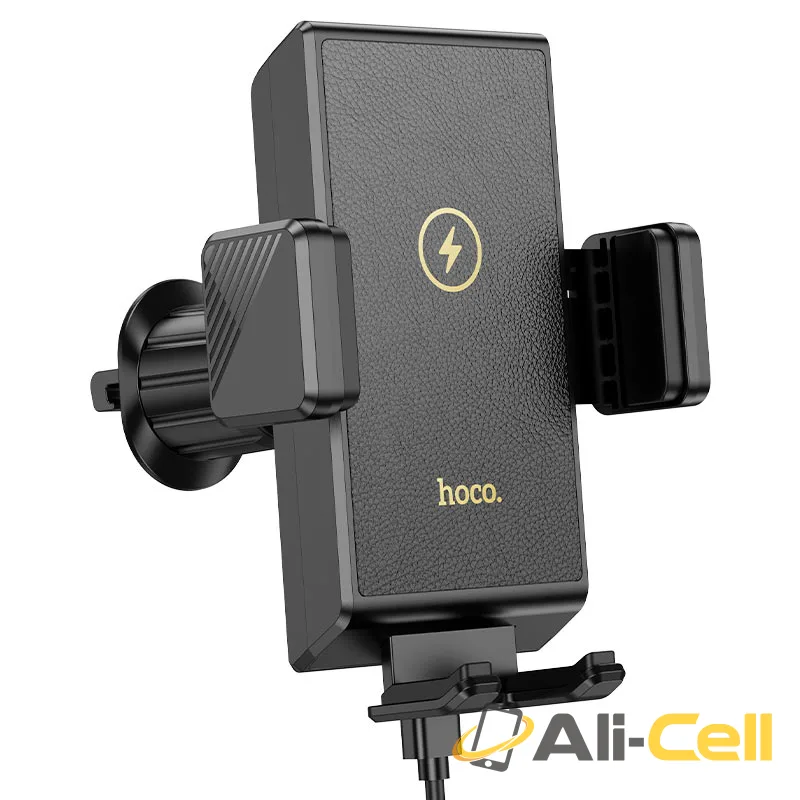 Car wireless charger “HW21 Precious” for air outlet (Hw21 Black)