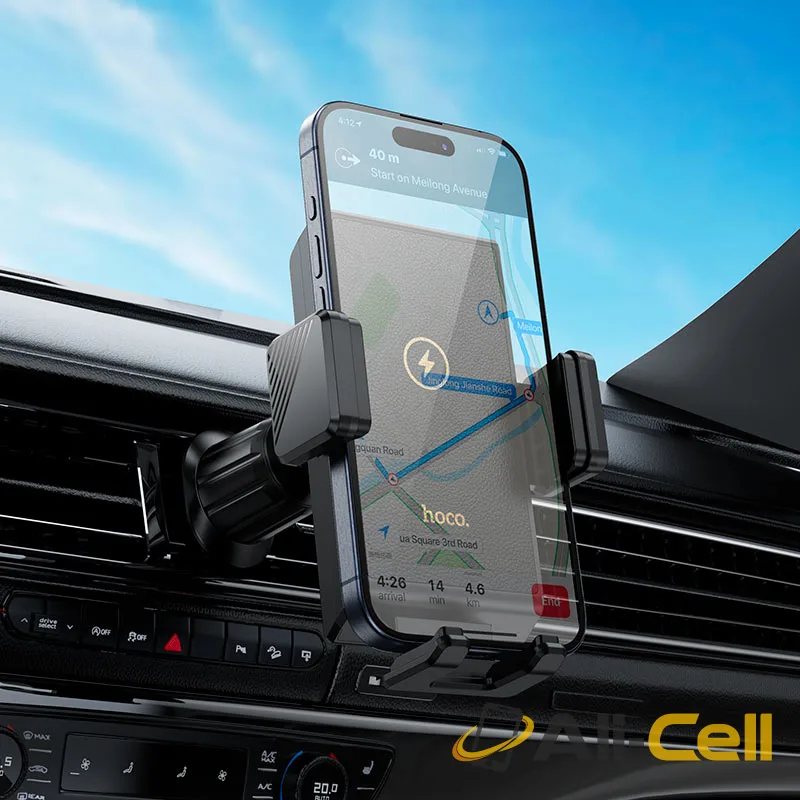 Car wireless charger “HW21 Precious” for air outlet (Hw21 Black) — 7