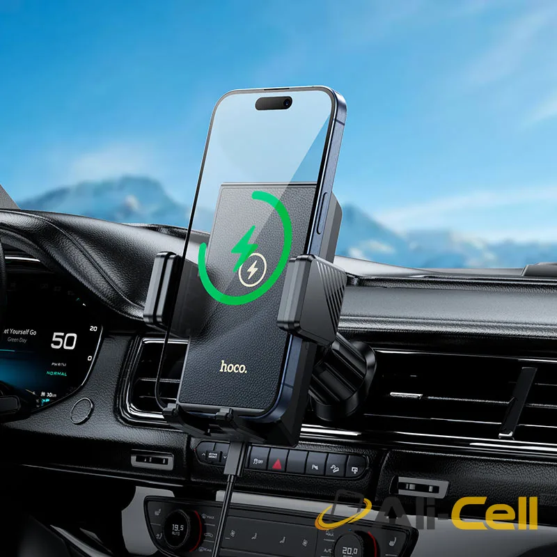 Car wireless charger “HW21 Precious” for air outlet (Hw21 Black) — 8