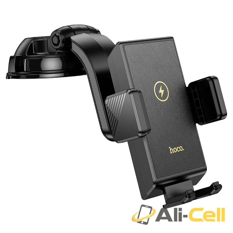 Car wireless charger “HW22 Precious” for dashboard (Hw22 Black)