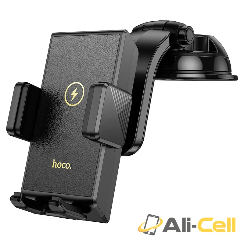 Car wireless charger “HW22 Precious” for dashboard (Hw22 Black) — 2