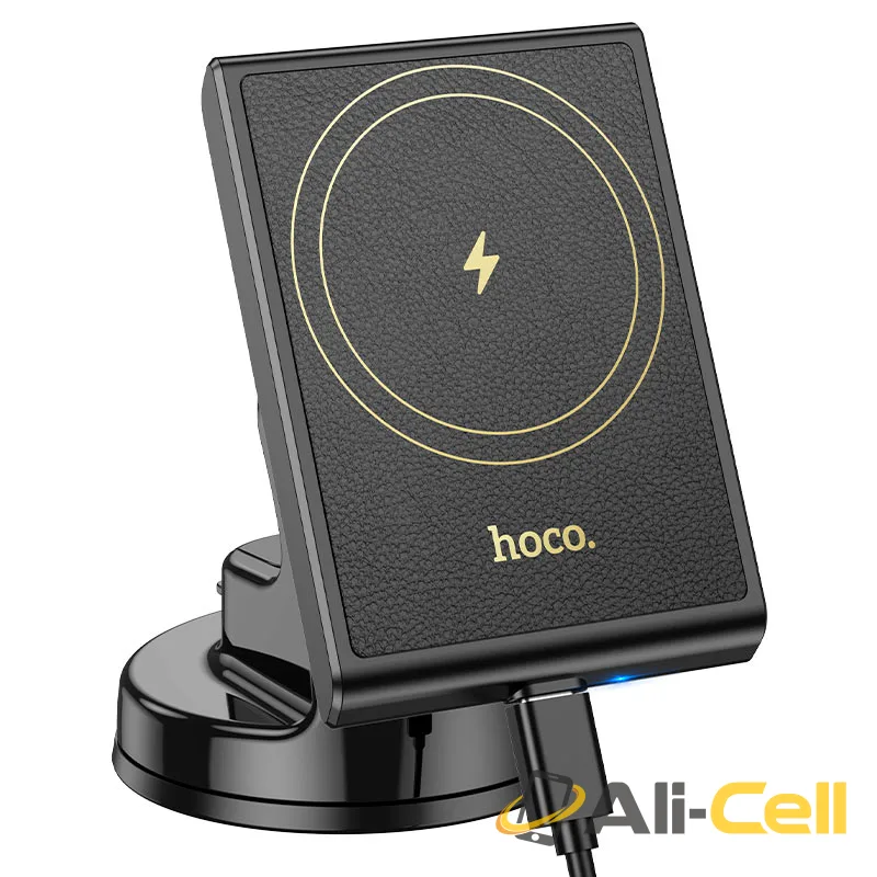 Car wireless charger “HW20 Precious” for dashboard (Hw20 Black)
