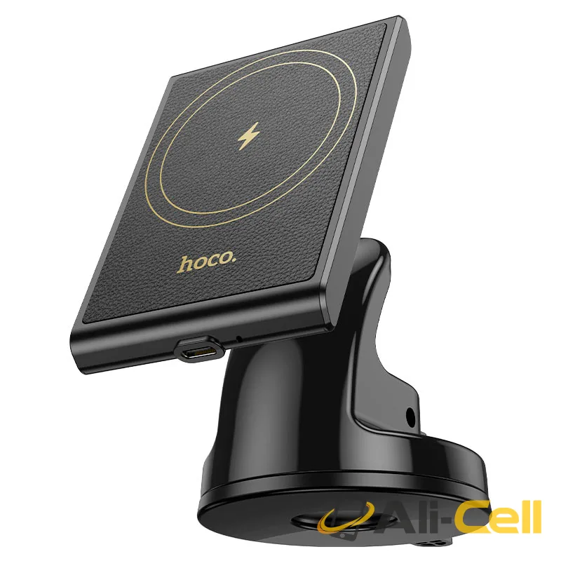 Car wireless charger “HW20 Precious” for dashboard (Hw20 Black) — 4