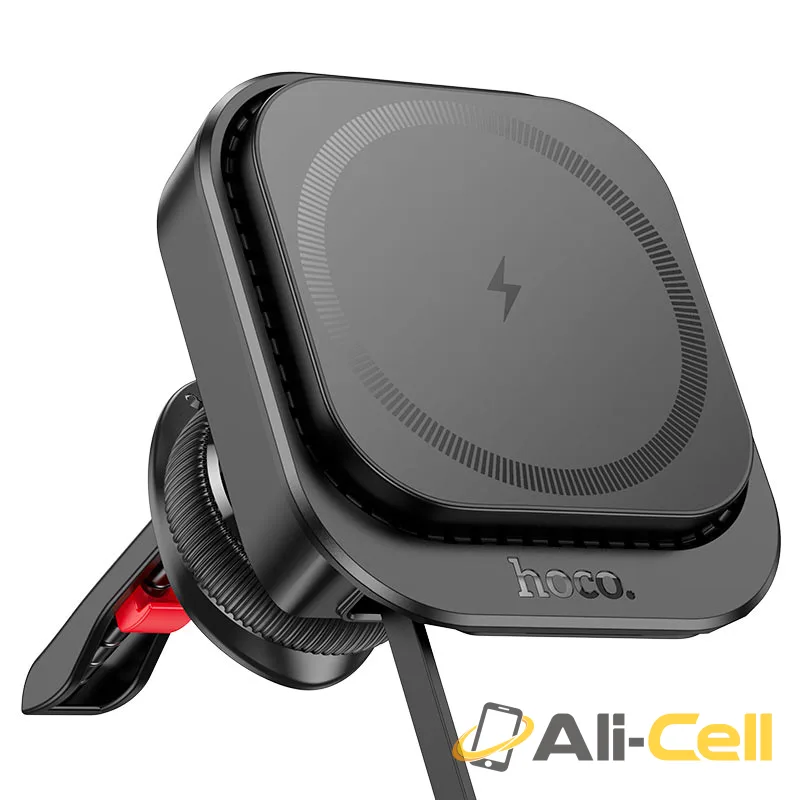 Car wireless charger “HW23 Might” for air outlet (Hw23 Black)