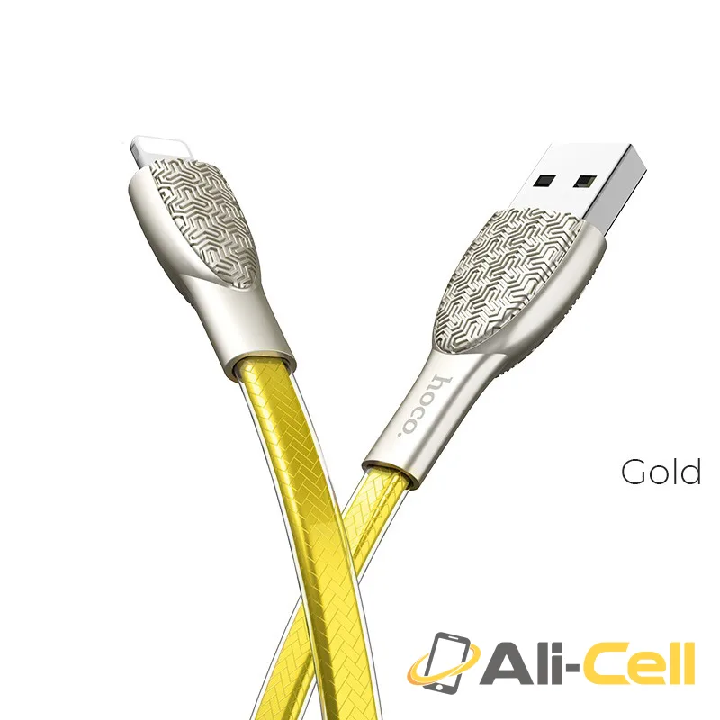 Cable USB to Lightning “U52 Bright” charging data sync (1.2m)