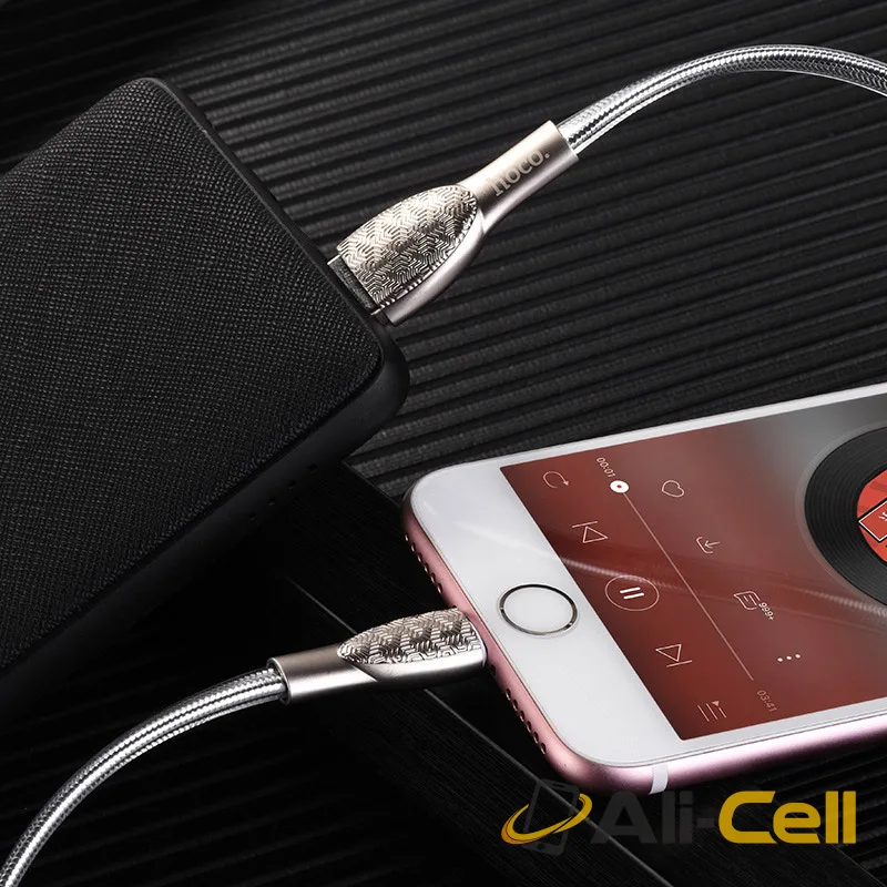 Cable USB to Lightning “U52 Bright” charging data sync (1.2m) — 6