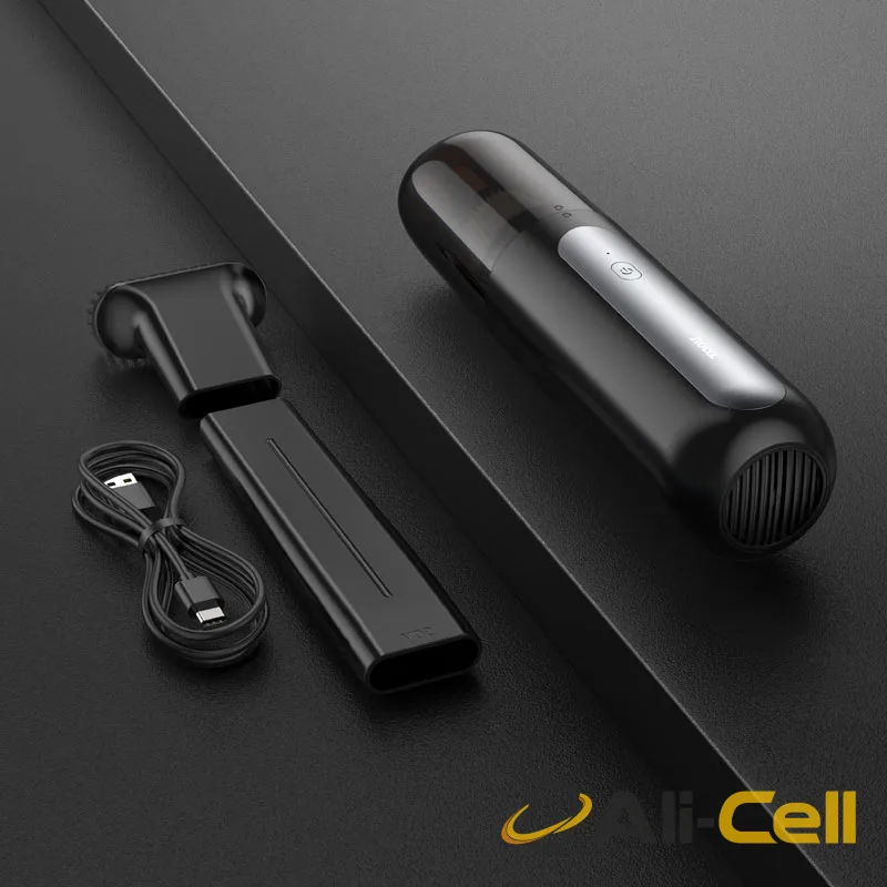 Portable vacuum car cleaner “ZP1 Cool” (Zp1 Black Grey) — 8