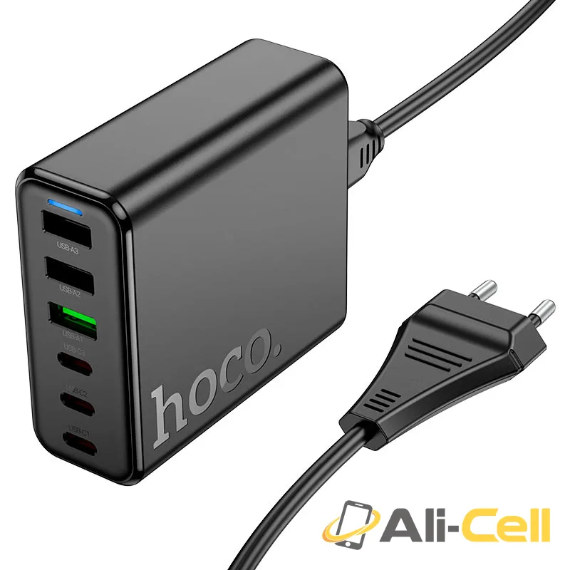 Charging station “C133A Earl” 75W PD45W + QC3.0 EU (C133a Black) — 2