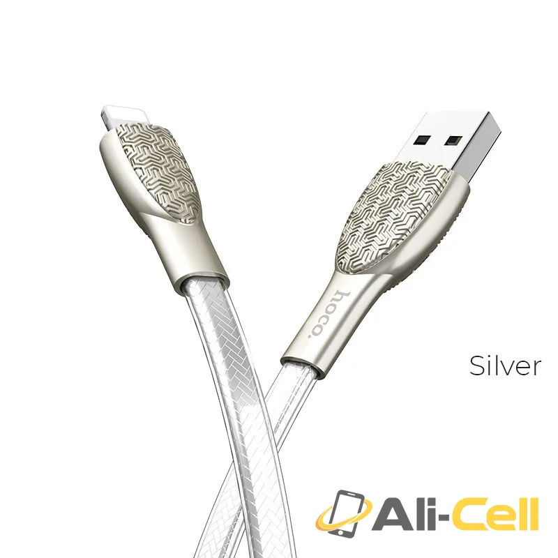 Cable USB to Lightning “U52 Bright” charging data sync (1.2m)