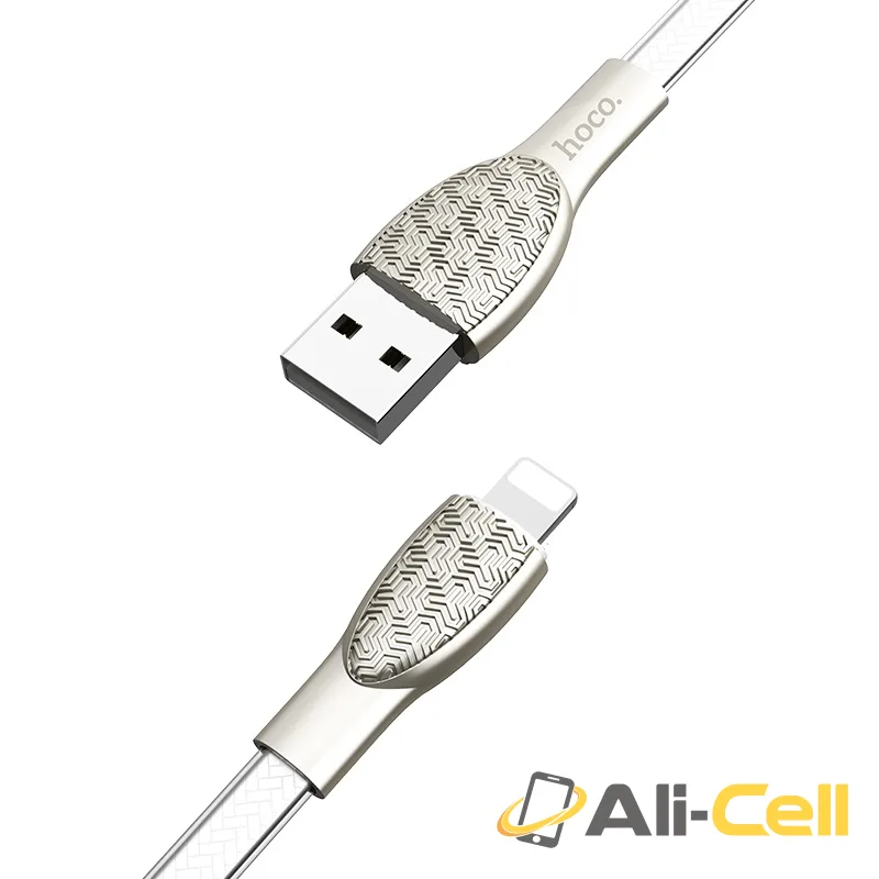 Cable USB to Lightning “U52 Bright” charging data sync (1.2m) — 2