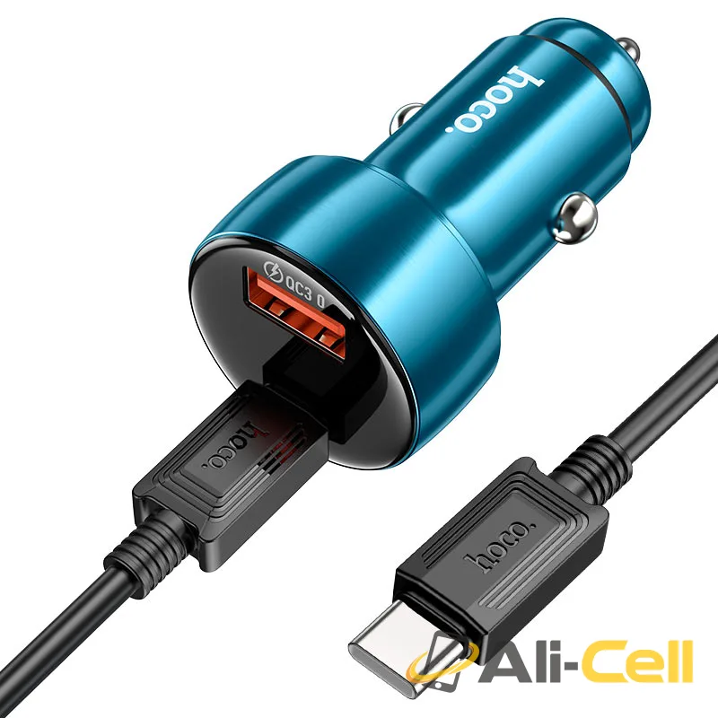 Car charger “Z50 Leader” 48W cable set (Z50 Set Tc Tc Metal Grey, Set With Type C To Type C Cable) — 3