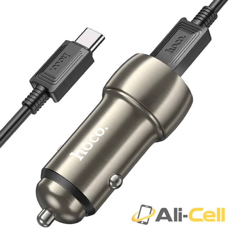 Car charger “Z48 Tough” 40W cable set (Z48 Set Tc Tc Metal Grey, Set With Type C To Type C Cable) — 3
