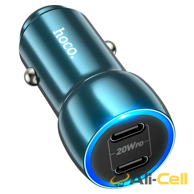 Car charger “Z48 Tough” 40W cable set (Z48 Sapphire Blue, Single)