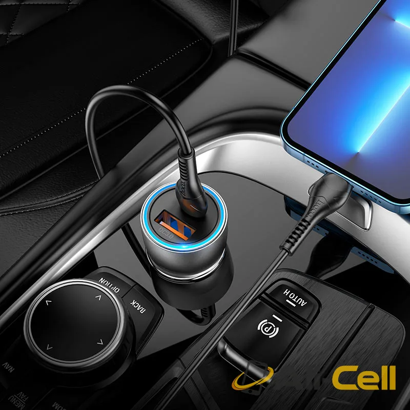 Car charger “NZ8 Sprinter” 43W cable set (Nz8 Blue, Single) — 6