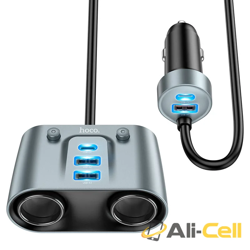 Car charger “Z51 Establisher” 147W (Z51 Metal Grey) — 4