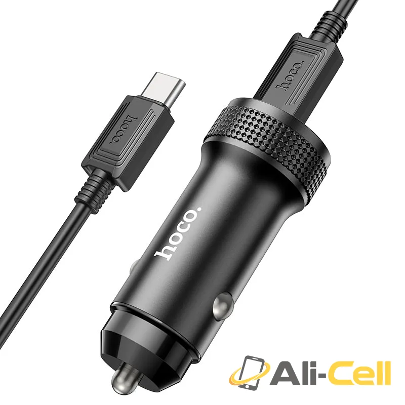 Car charger “Z49B Level” 38W cable set (Z49b Set Tc Ltn Black, Set With Type C To Lightning Cable) — 3