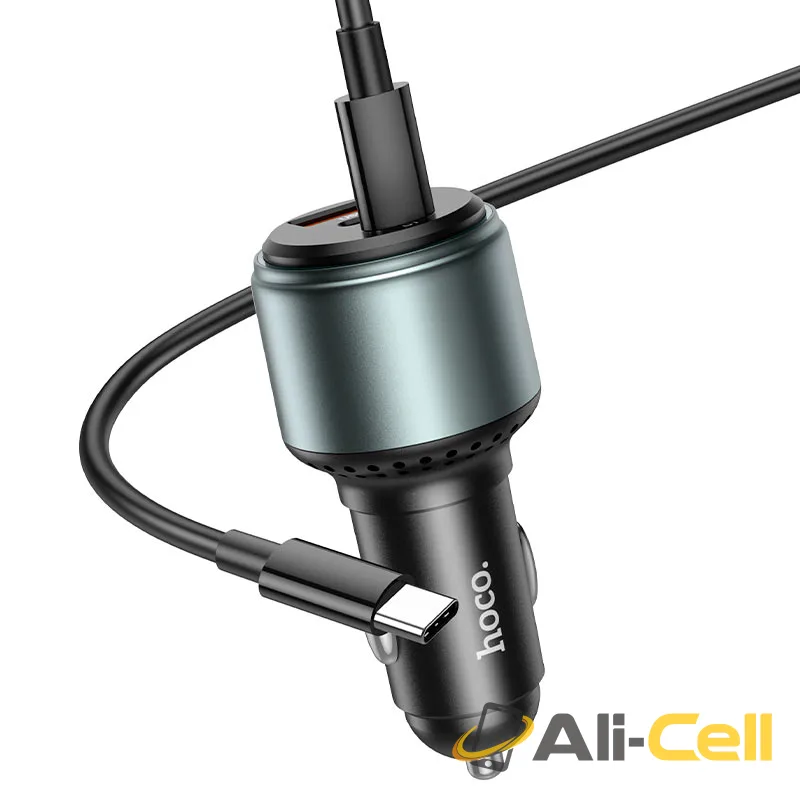 Car charger “NZ9 Galloper” 95W cable set (Nz9 Set Tc Tc Black, Set With Type C To Type C Cable) — 5