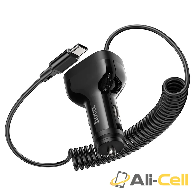 Car charger “NZ11A Guide” PD30W with cable (Nz11a Ltn Black, Built In Lightning Wire) — 6