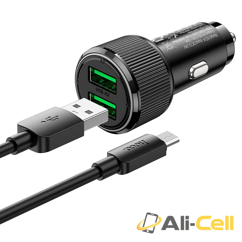 Car charger “NZ14 Guerrero” 36W cable set (Nz14 Black, Single) — 6