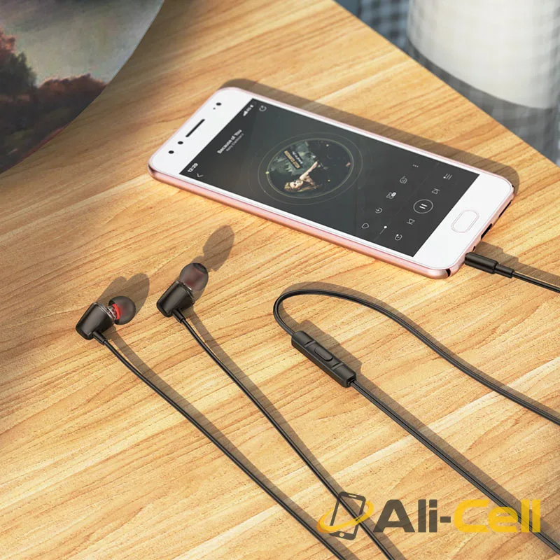 Wired earphones 3.5mm “M107 Discoverer” with mic (M107 White) — 6