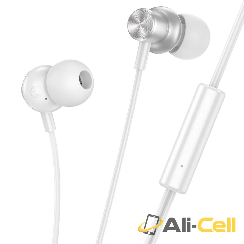 Wired earphones 3.5mm “M110 Encourage” with mic (M110 Silver)