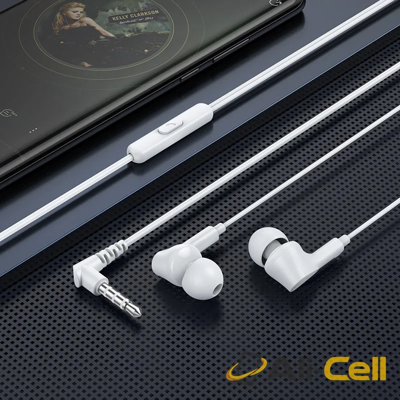 Wired earphones 3.5mm “M102 Ingenious” with mic (M102 White) — 8