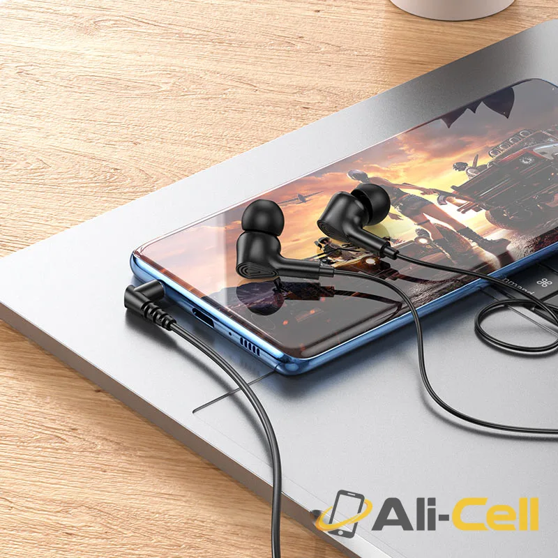 Wired earphones 3.5mm “M102 Ingenious” with mic (M102 Black) — 7