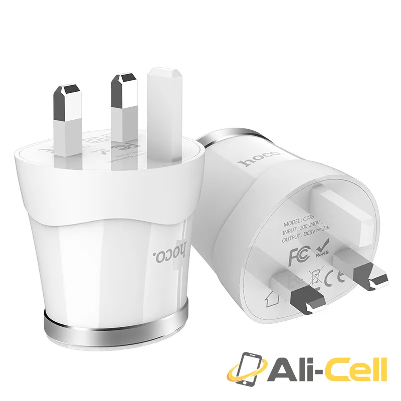 Wall charger “C37B Dignity” single USB set with cable UK (Set With Micro Usb Cable) — 3