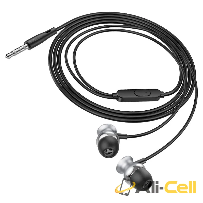 Wired earphones 3.5mm “M106 Fountain” with mic (M106 Silver) — 6