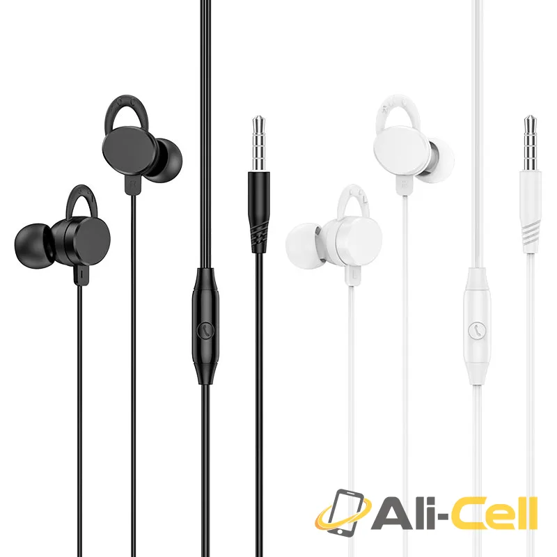 Wired earphones 3.5mm “M103 Rhyme” with mic (M103 Black) — 6