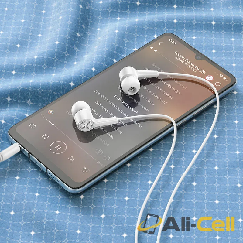 Wired earphones 3.5mm “M104 Gamble” with mic (M104 Black) — 8
