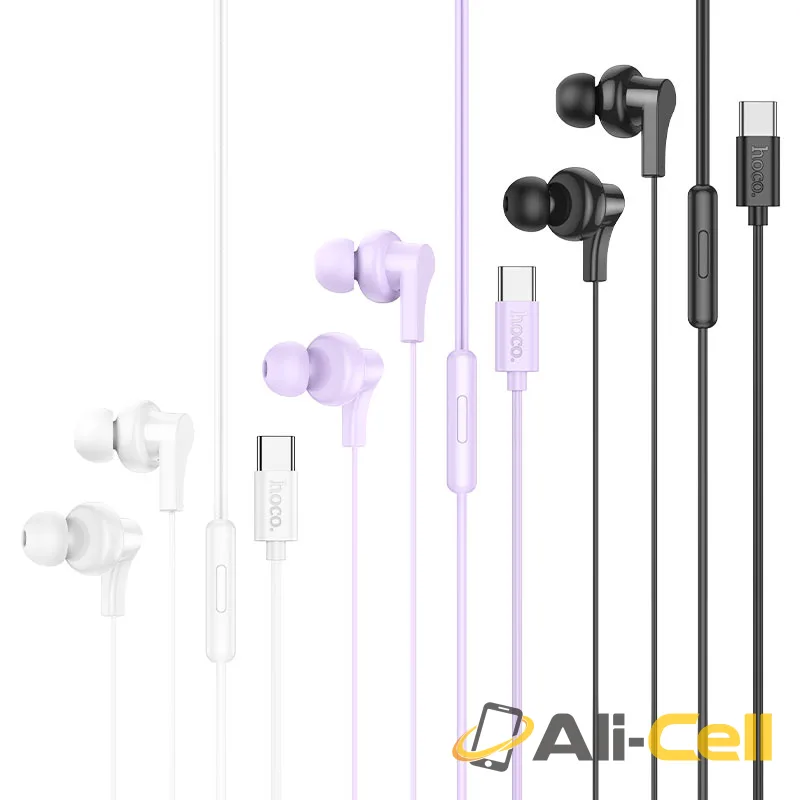 Wired earphones Type-C “M114 Jia” with mic (M114 Tc Purple) — 6