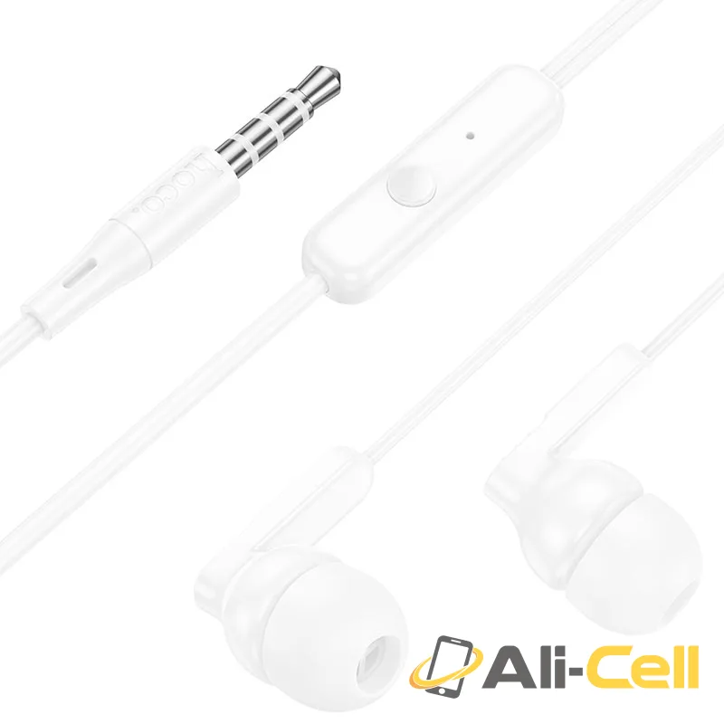 Wired earphones 3.5mm “M121 Bright” with mic (M121 Black) — 3