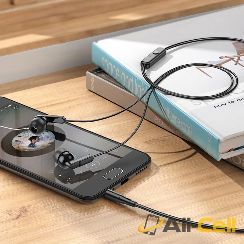 Wired earphones 3.5mm “M121 Bright” with mic (M121 Black) — 8