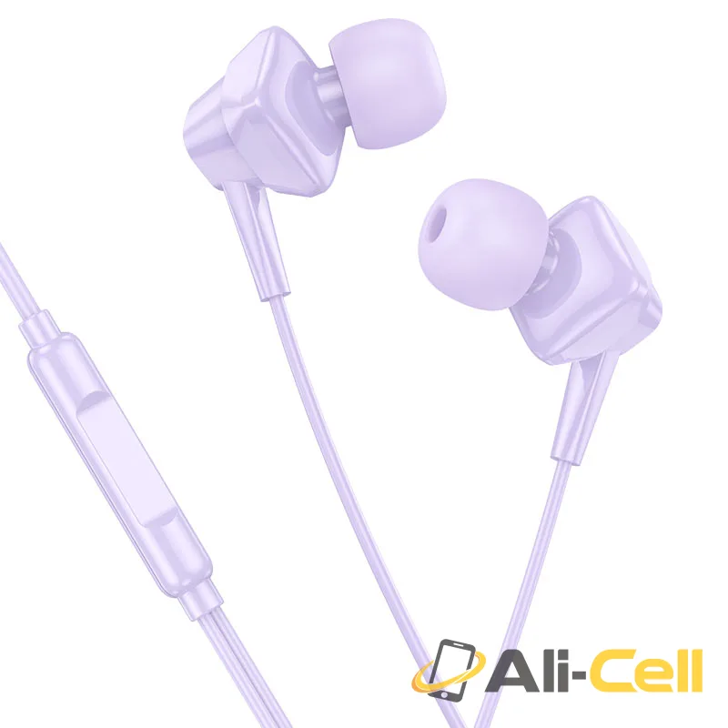 Wired earphones Type-C “M113 Landy” with mic (M113 Tc Purple)
