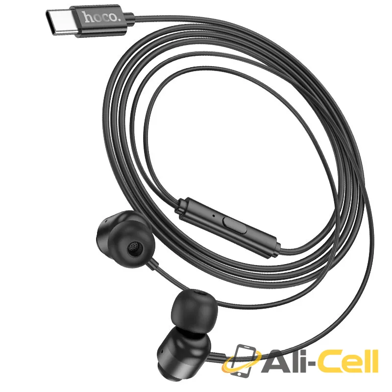 Wired earphones Type-C “M122 Power” with mic (M122 Tc Metal Grey) — 5