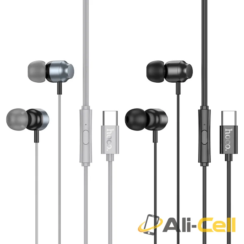 Wired earphones Type-C “M122 Power” with mic (M122 Tc Metal Grey) — 6