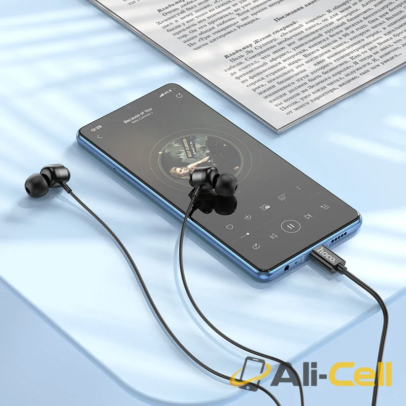 Wired earphones Type-C “M122 Power” with mic (M122 Tc Metal Grey) — 8