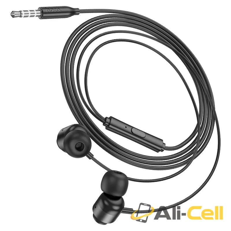Wired earphones 3.5mm “M122 Power” with mic (M122 Black) — 5