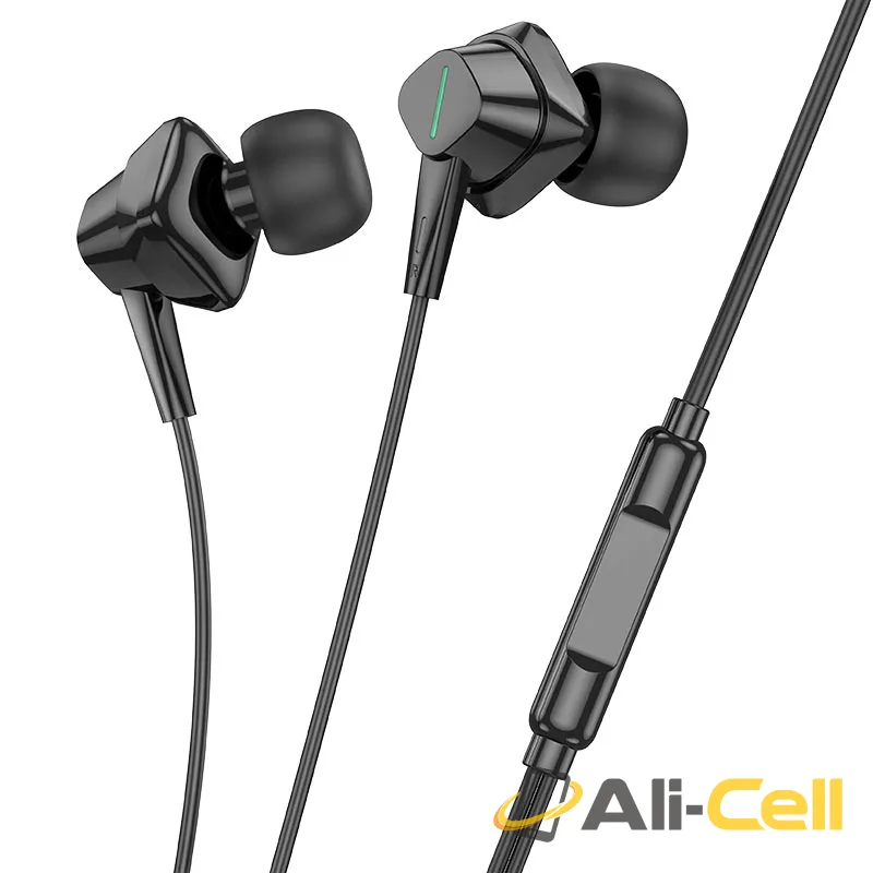 Wired earphones 3.5mm “M113 Landy” with mic (M113 Purple) — 4
