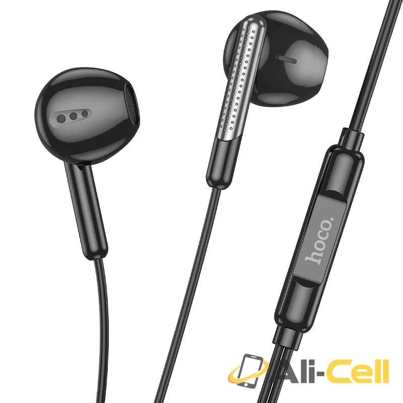 Wired earphones 3.5mm “M123 Glory” with mic (M123 Black)