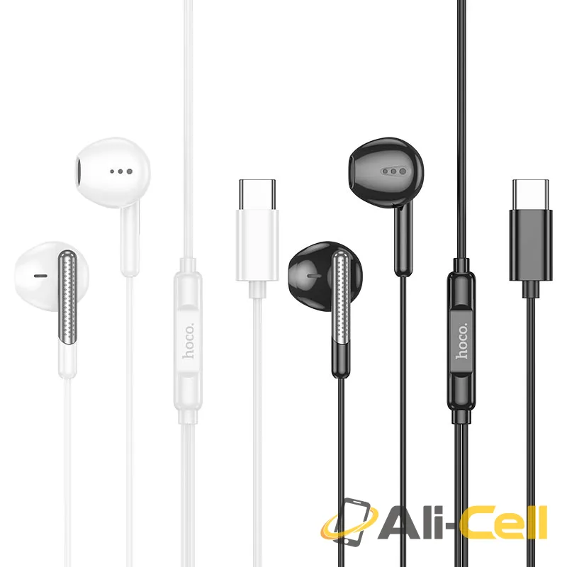 Wired earphones Type-C “M123 Glory” with mic (M123 Tc White) — 6