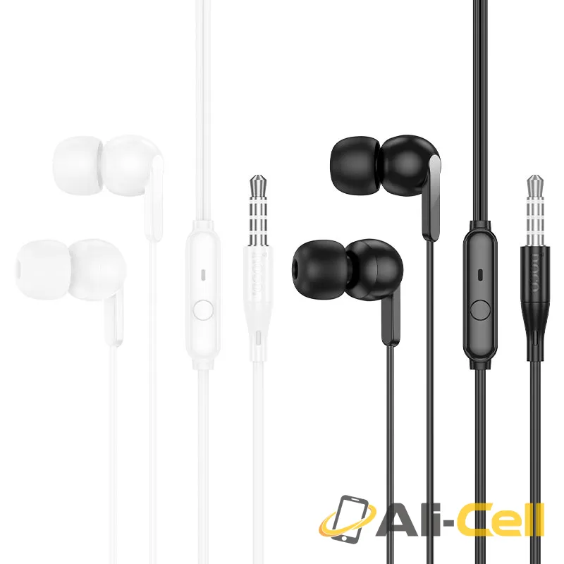 Wired earphones 3.5mm “M124 Wide” with mic (M124 Black) — 6