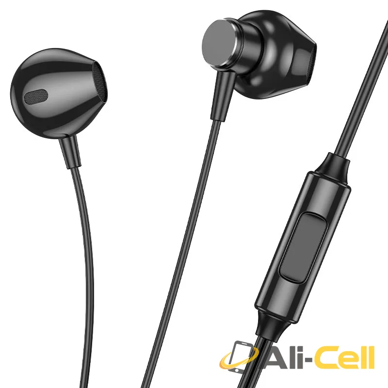 Wired earphones 3.5mm “M125 Smart” with mic (M125 Black)