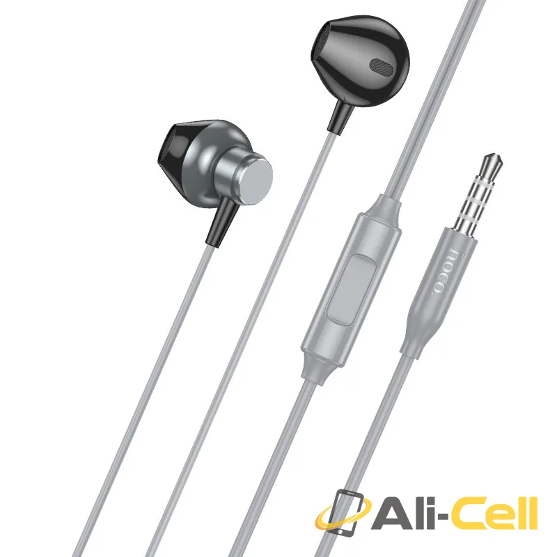 Wired earphones 3.5mm “M125 Smart” with mic (M125 Black) — 2