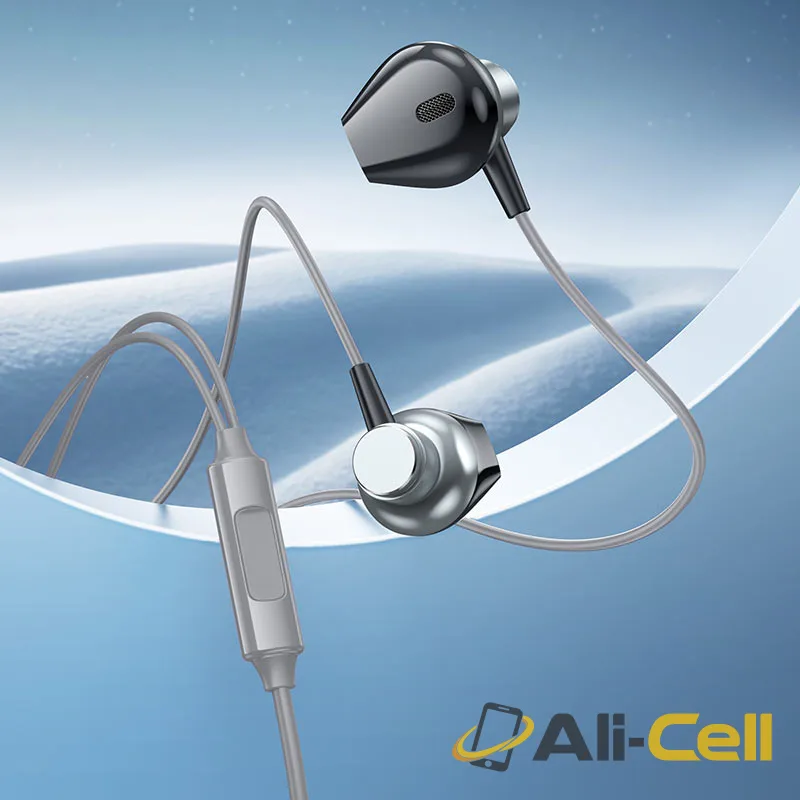 Wired earphones 3.5mm “M125 Smart” with mic (M125 Black) — 8