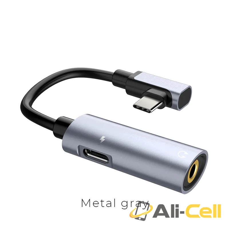 Adapter Type-C to 3.5 mm «LS19» 2 in 1 audio converter