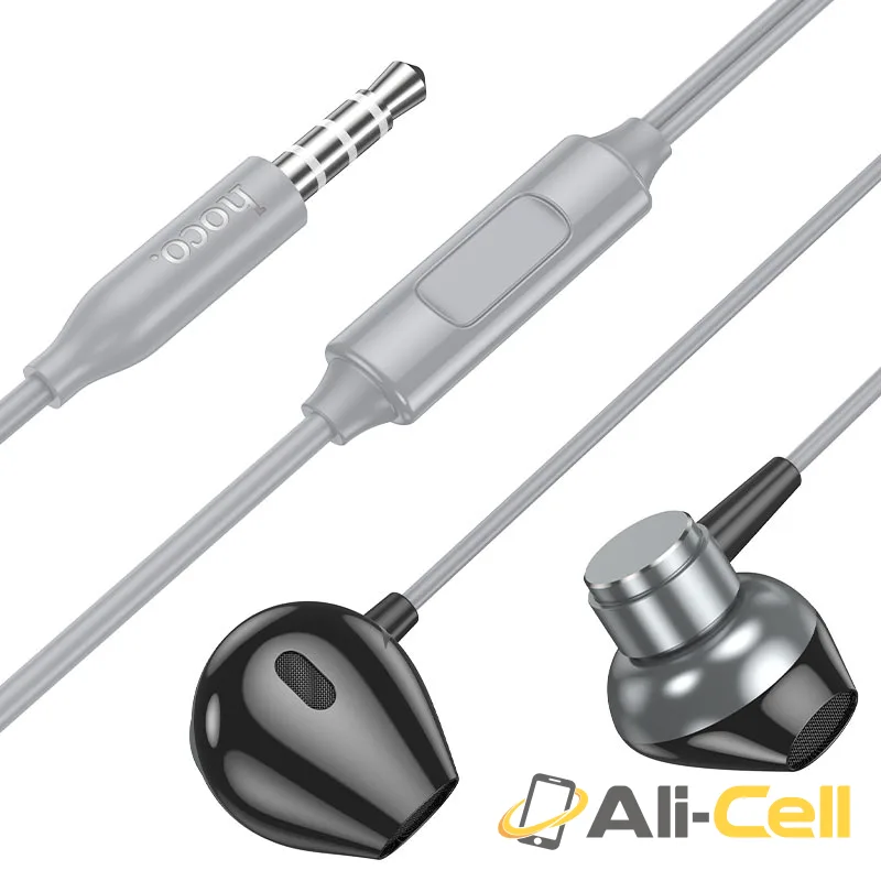 Wired earphones 3.5mm “M125 Smart” with mic (M125 Metal Grey) — 4