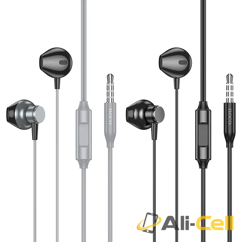 Wired earphones 3.5mm “M125 Smart” with mic (M125 Metal Grey) — 6